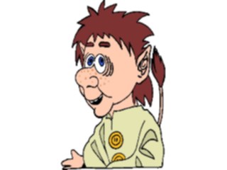 Sticker Custom Preview Image #055965 Fantasy Medieval Images Elf Boy