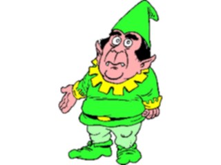 Sticker Custom Preview Image #055968 Fantasy Medieval Images Elf Disgruntled