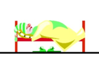 Sticker Custom Preview Image #055982 Fantasy Medieval Images Elf Sleeping