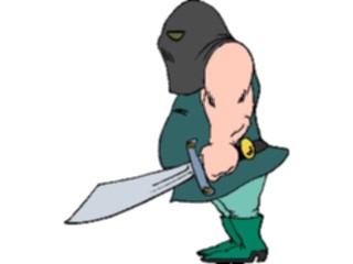 Sticker Custom Preview Image #055994 Fantasy Medieval Images Executioner1