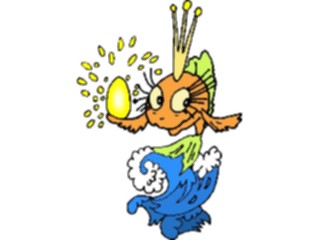 Sticker Custom Preview Image #056143 Fantasy Medieval Images Fish Magical