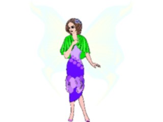 Sticker Custom Preview Image #056165 Fantasy Medieval Images Flower Woman10
