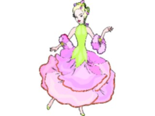 Sticker Custom Preview Image #056171 Fantasy Medieval Images Flower Woman16