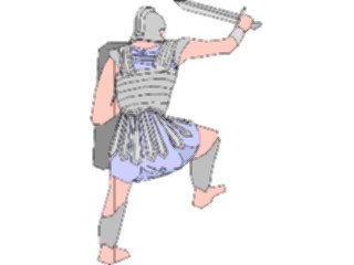 Sticker Custom Preview Image #056178 Fantasy Medieval Images Footman Roman1