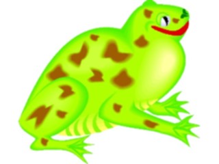 Sticker Custom Preview Image #056188 Fantasy Medieval Images Frog Creature