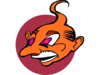 Sticker Custom Preview Image #056217 Fantasy Medieval Images Genie Head