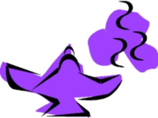 Sticker Custom Preview Image #056225 Fantasy Medieval Images Genie Lamp4
