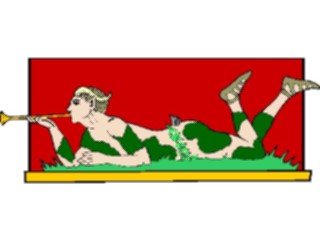 Sticker Custom Preview Image #056264 Fantasy Medieval Images Goat Man