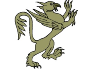 Sticker Custom Preview Image #056286 Fantasy Medieval Images Griffin01