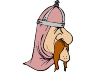 Sticker Custom Preview Image #056310 Fantasy Medieval Images Guard Face2