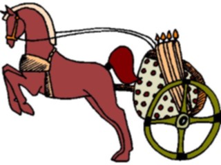 Sticker Custom Preview Image #056353 Fantasy Medieval Images Horse Chariot
