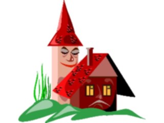 Sticker Custom Preview Image #056357 Fantasy Medieval Images House Magic