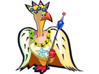 Sticker Custom Preview Image #056394 Fantasy Medieval Images King Eagle