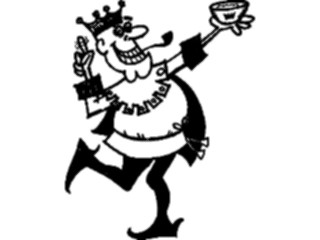 Sticker Custom Preview Image #056399 Fantasy Medieval Images King Loony
