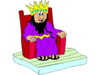 Sticker Custom Preview Image #056409 Fantasy Medieval Images Kingon Throne