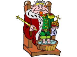 Sticker Custom Preview Image #056413 Fantasy Medieval Images King Sick