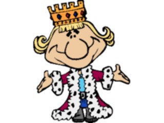 Sticker Custom Preview Image #056414 Fantasy Medieval Images King Smiling