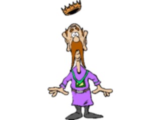 Sticker Custom Preview Image #056416 Fantasy Medieval Images King Surprised