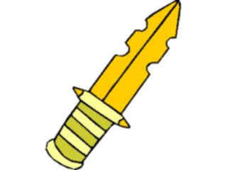 Sticker Custom Preview Image #056425 Fantasy Medieval Images Knife05