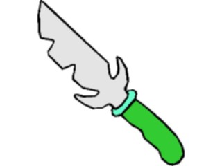 Sticker Custom Preview Image #056430 Fantasy Medieval Images Knife10