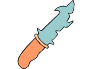 Sticker Custom Preview Image #056431 Fantasy Medieval Images Knife11