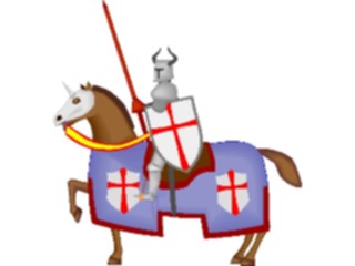 Sticker Custom Preview Image #056474 Fantasy Medieval Images Knight42