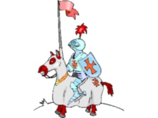 Sticker Custom Preview Image #056506 Fantasy Medieval Images Knighton Horse6