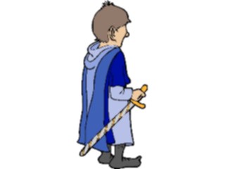 Sticker Custom Preview Image #056544 Fantasy Medieval Images Knightwith Sword05