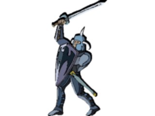 Sticker Custom Preview Image #056556 Fantasy Medieval Images Knightwith Sword17