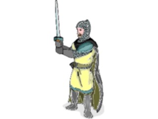 Sticker Custom Preview Image #056557 Fantasy Medieval Images Knightwith Sword18