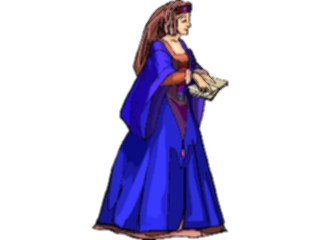 Sticker Custom Preview Image #056569 Fantasy Medieval Images Ladyin Waiting3