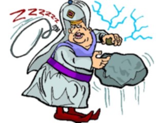 Sticker Custom Preview Image #056574 Fantasy Medieval Images Levitating Rock