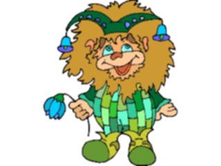 Sticker Custom Preview Image #056577 Fantasy Medieval Images Lion Boy
