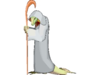 Sticker Custom Preview Image #056591 Fantasy Medieval Images Lizardman1