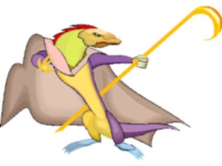 Sticker Custom Preview Image #056592 Fantasy Medieval Images Lizardman2