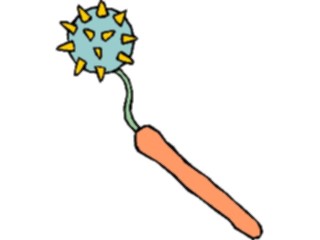 Sticker Custom Preview Image #056596 Fantasy Medieval Images Mace1