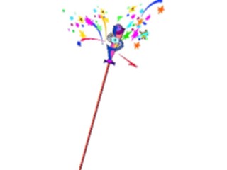 Sticker Custom Preview Image #056613 Fantasy Medieval Images Magic Wand4