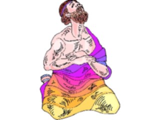 Sticker Custom Preview Image #056656 Fantasy Medieval Images Man Wailing