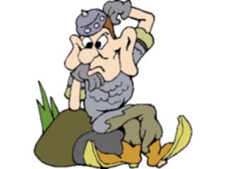 Sticker Custom Preview Image #056661 Fantasy Medieval Images Manwith Big Ears