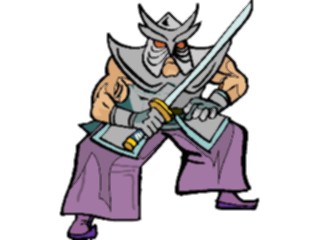 Sticker Custom Preview Image #056671 Fantasy Medieval Images Manwith Katana