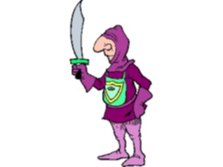 Sticker Custom Preview Image #056690 Fantasy Medieval Images Manwith Sword04