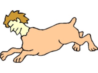 Sticker Custom Preview Image #056713 Fantasy Medieval Images Man Dog