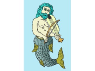 Sticker Custom Preview Image #056770 Fantasy Medieval Images Merman2