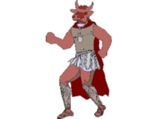 Sticker Custom Preview Image #056777 Fantasy Medieval Images Minotaur4