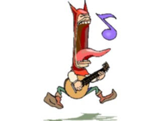 Sticker Custom Preview Image #056780 Fantasy Medieval Images Minstrel1