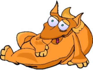 Sticker Custom Preview Image #056802 Fantasy Medieval Images Monsteron Back