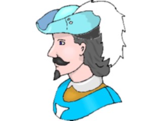 Sticker Custom Preview Image #056821 Fantasy Medieval Images Musketeer2