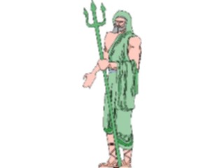 Sticker Custom Preview Image #056857 Fantasy Medieval Images Mythology Poseidon