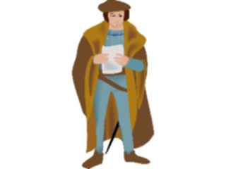 Sticker Custom Preview Image #056869 Fantasy Medieval Images Noble Reading