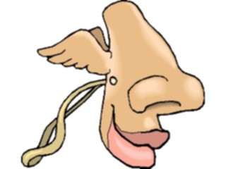 Sticker Custom Preview Image #056891 Fantasy Medieval Images Nose Flying
